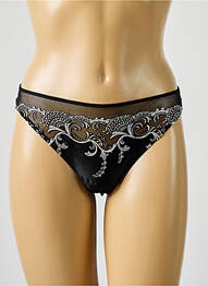Tanga elasticitate negru LISE CHARMEL femme