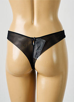 Tanga elasticitate negru LISE CHARMEL femeie