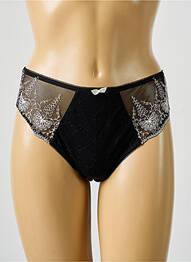 Tanga elasticitate negru FANTASIE femme