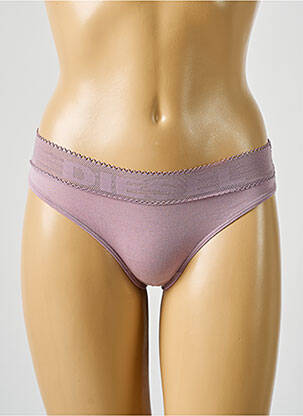 Șnur țesătură poplin violet DIESEL femeie