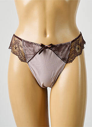 Tanga elasticitate maro WACOAL femeie