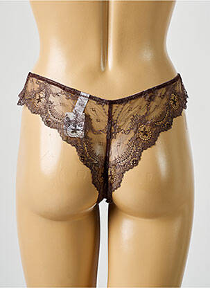 Tanga elasticitate maro WACOAL femeie