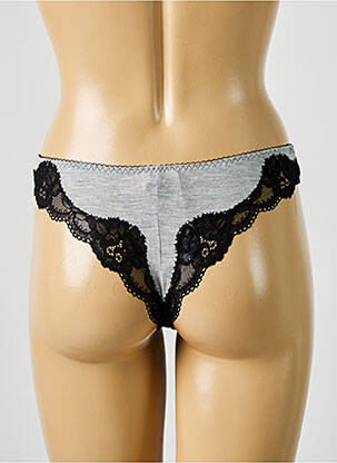 Tanga elasticitate gri ANTIGEL femeie