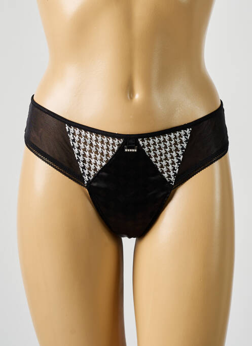 Tanga negru WACOAL femeie