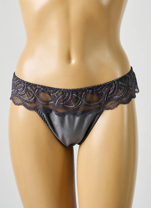 Tanga gri LEJABY femeie