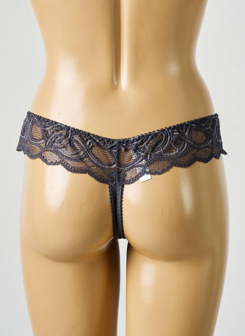 Tanga gri LEJABY femeie