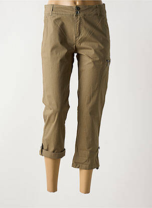 Pantalon trei sferturi verde JENSEN femeie