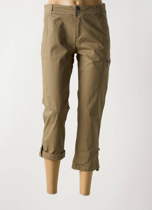 Pantalon trei sferturi verde JENSEN femeie