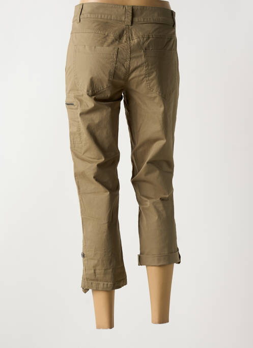 Pantalon trei sferturi verde JENSEN femeie