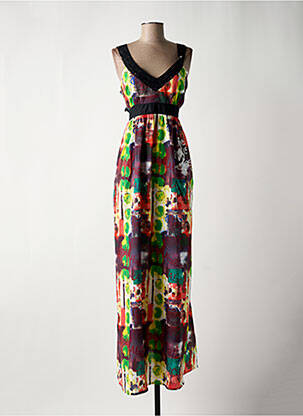 Rochie lungă negru DESIGUAL femeie