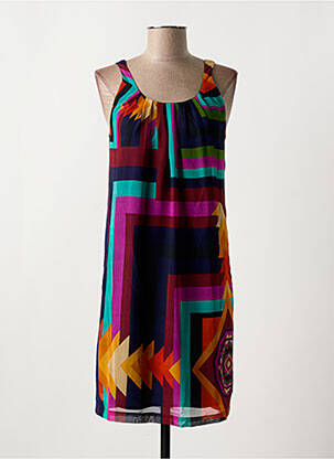 Rochie midi albastru DESIGUAL femeie