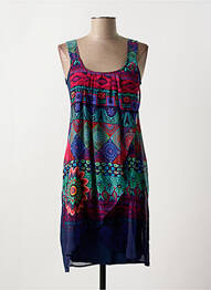Rochie scurtă fără mâneci fără mâneci albastru DESIGUAL femme