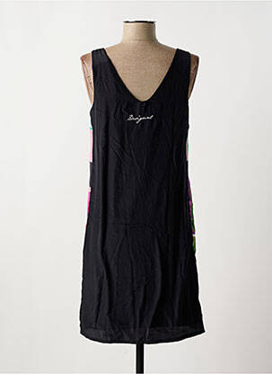 Rochie scurtă fără mâneci fără mâneci negru DESIGUAL femeie