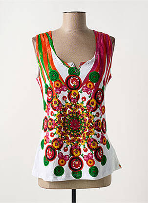 Maiou alb DESIGUAL femeie