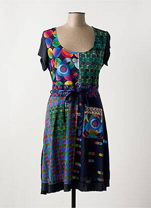 Rochie scurtă mâneci scurte mâneci scurte gri DESIGUAL femeie
