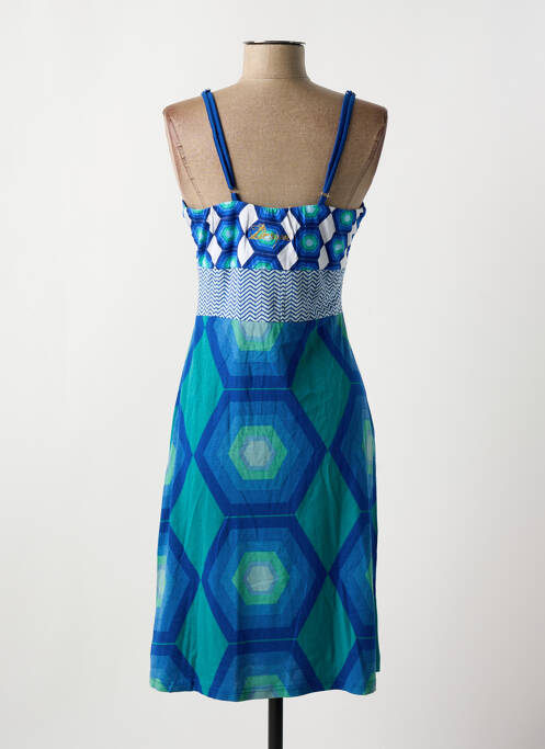 Rochie midi albastru DESIGUAL femeie