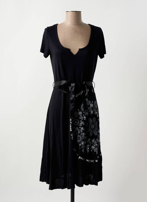 Rochie midi negru DESIGUAL femeie