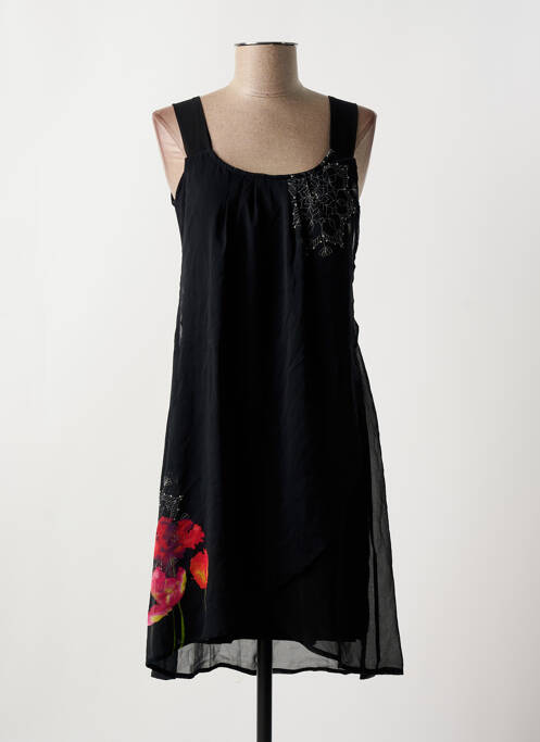 Rochie midi negru DESIGUAL femeie