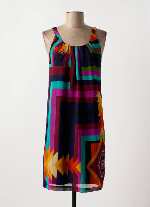 Rochie midi albastru DESIGUAL femeie