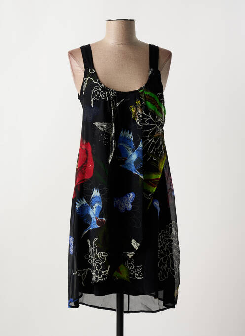 Rochie midi negru DESIGUAL femeie