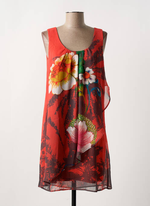 Rochie scurtă portocaliu DESIGUAL femeie