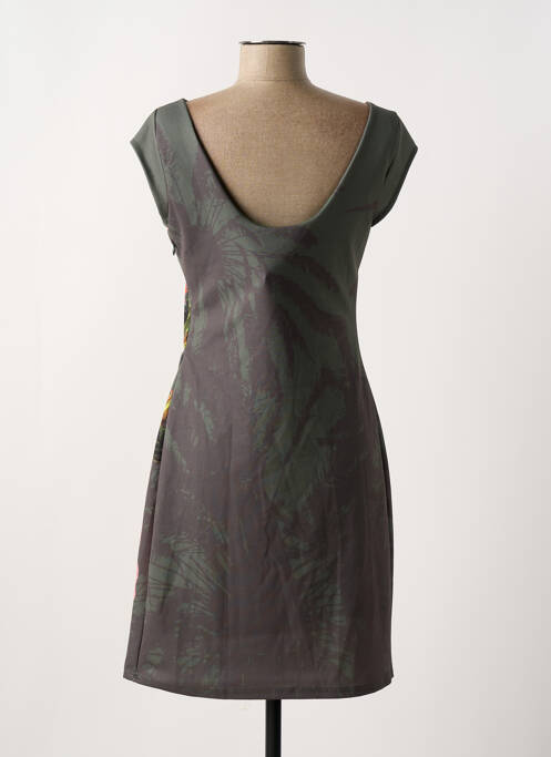 Rochie scurtă verde DESIGUAL femeie