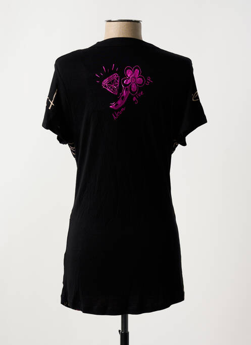 Tricou negru DESIGUAL femeie
