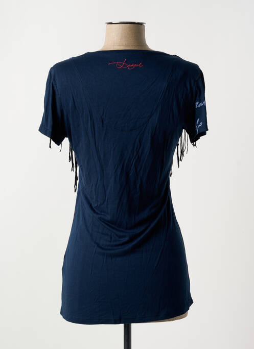 Tricou albastru DESIGUAL femeie