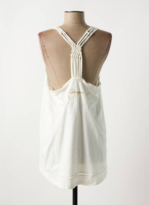 Top bej DESIGUAL femeie