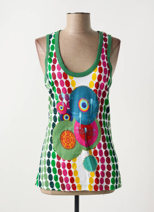 Maiou verde DESIGUAL femeie