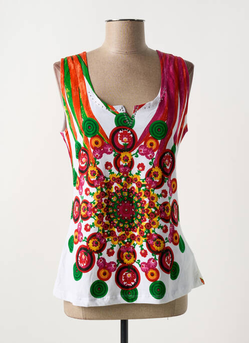 Maiou alb DESIGUAL femeie