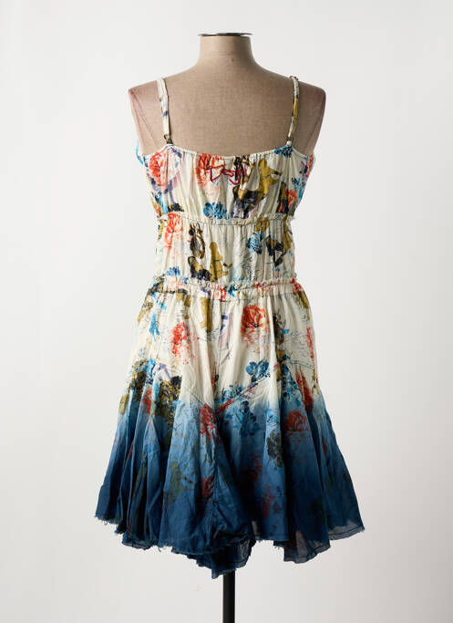 Rochie midi bej DESIGUAL femeie