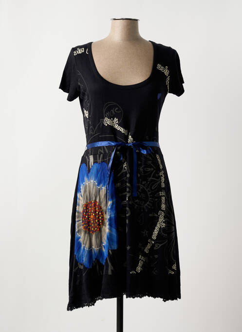 Rochie midi negru DESIGUAL femeie