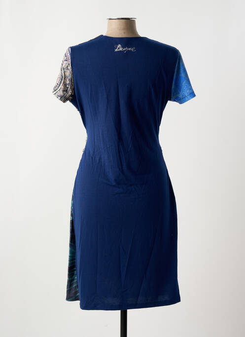 Rochie midi albastru DESIGUAL femeie