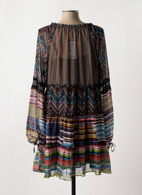 Rochie scurtă negru DESIGUAL femeie