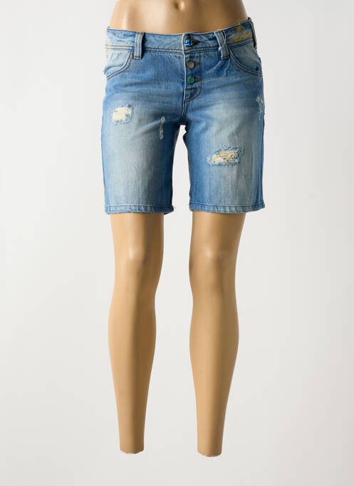 Bermudă albastru DESIGUAL femeie