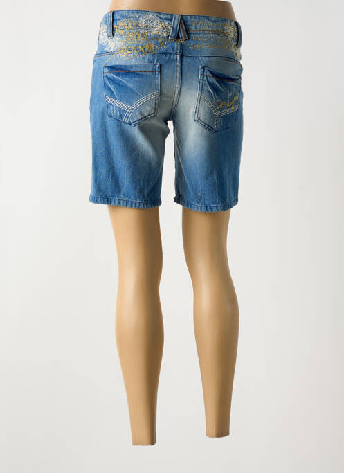 Bermudă albastru DESIGUAL femeie