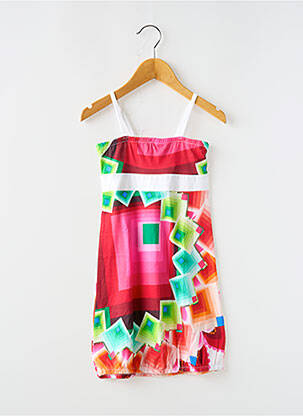 Rochie midi roșu DESIGUAL fată