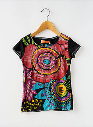 Tricou negru DESIGUAL fată