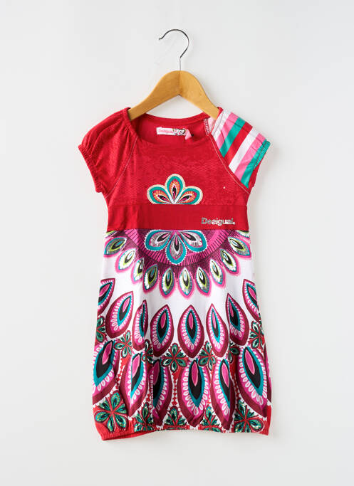 Rochie midi roșu DESIGUAL fată