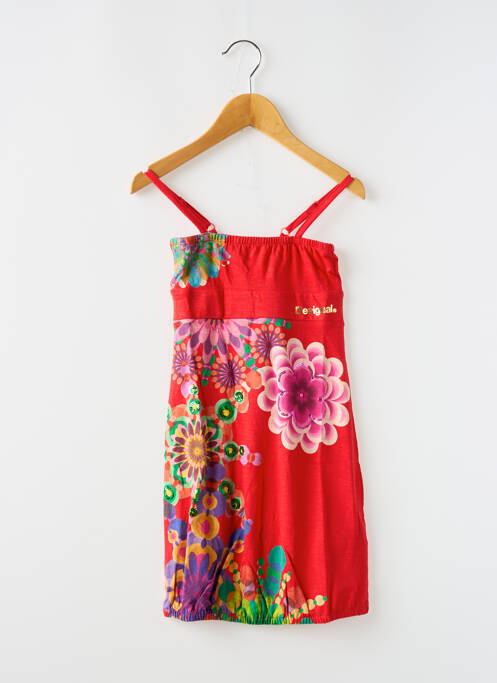 Rochie midi roșu DESIGUAL fată