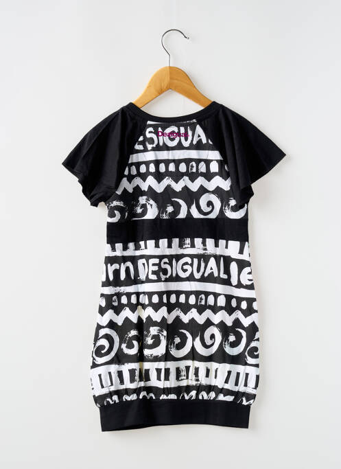 Rochie midi negru DESIGUAL fată