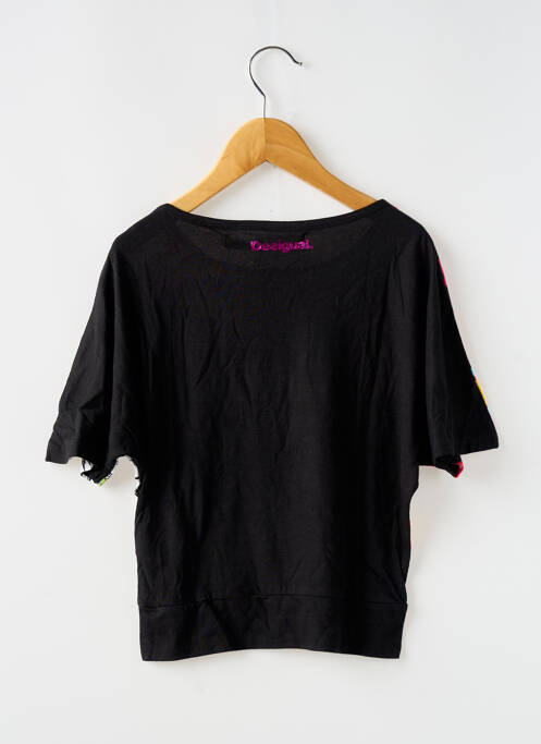 Tricou negru DESIGUAL fată