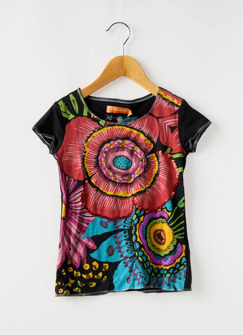 Tricou negru DESIGUAL fată