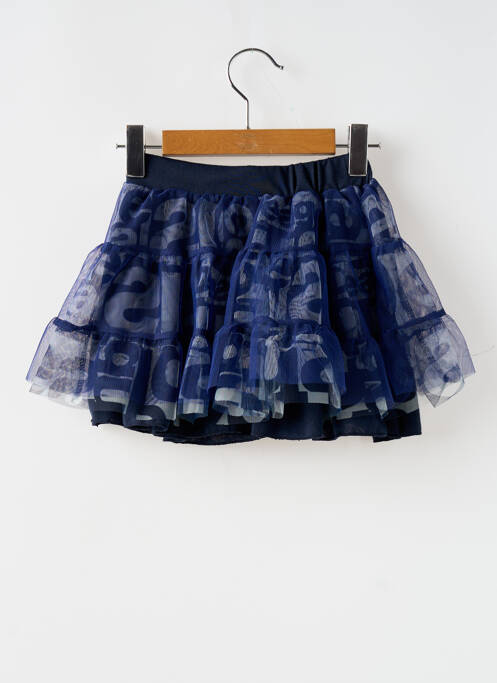 Fustă midi albastru DESIGUAL fată