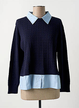 Pulover tunică albastru DIANA GALLESI femeie