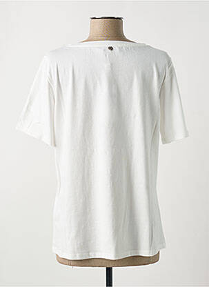 Tricou serigrafie mâneci scurte alb DIANA GALLESI femeie