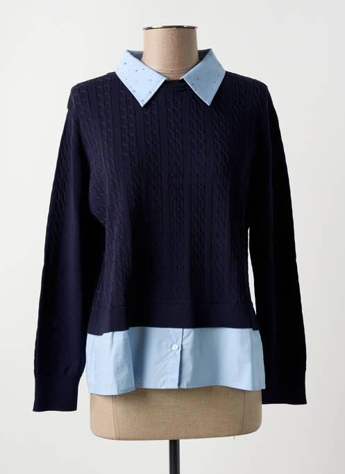 Pulover tunică albastru DIANA GALLESI femeie