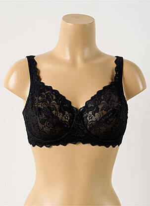 Sutien broderie negru WACOAL femeie