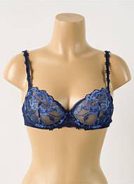 Sutien țesătură tulle albastru SIMONE PERELE femme